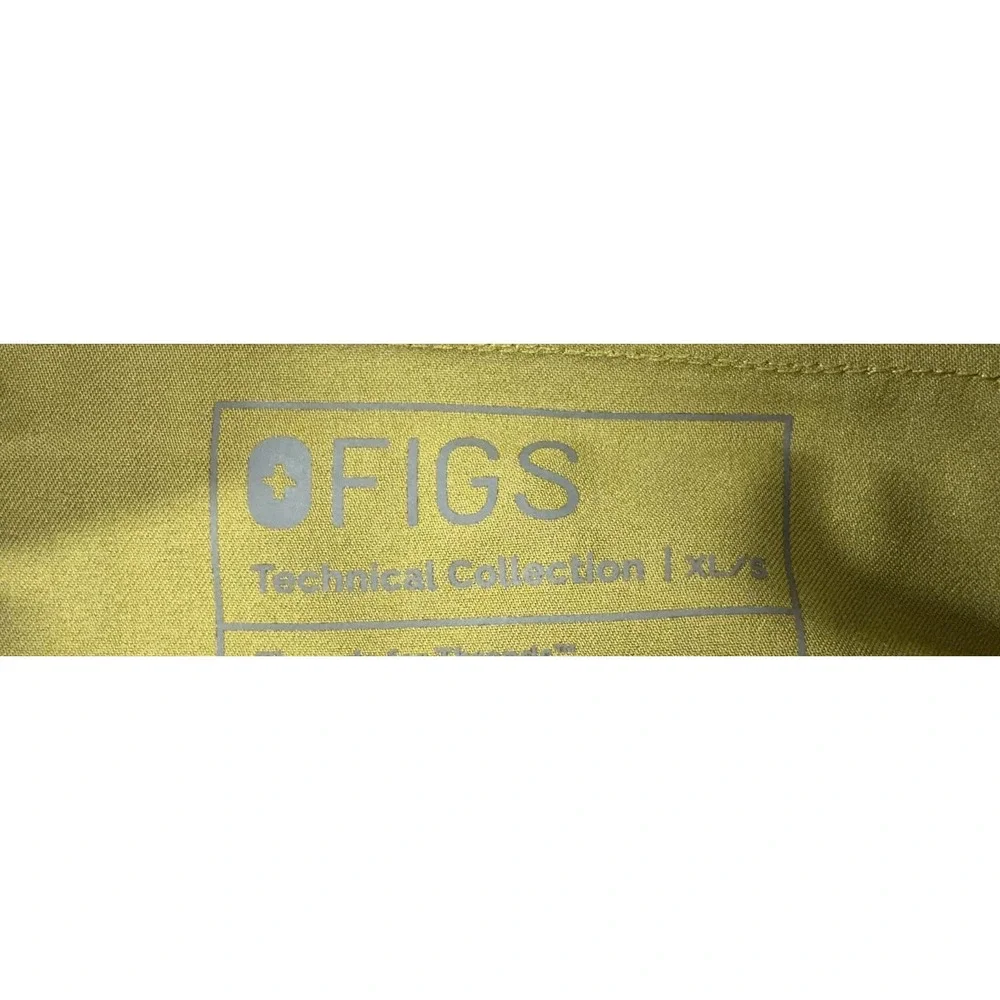 Figs Scrub Slim Pants Axim Mens Size XL Short Martini Olive Green NWT
